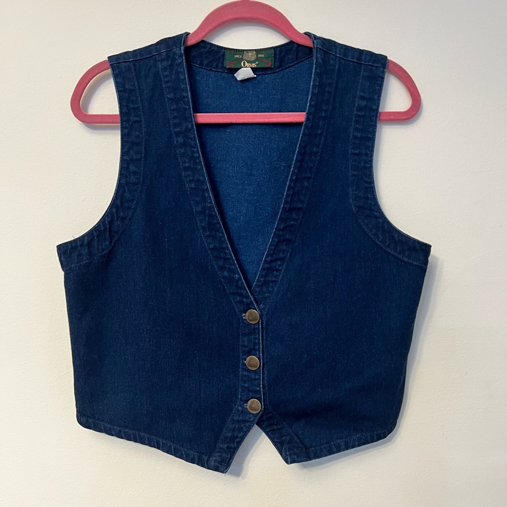 Orvis Denim Vest